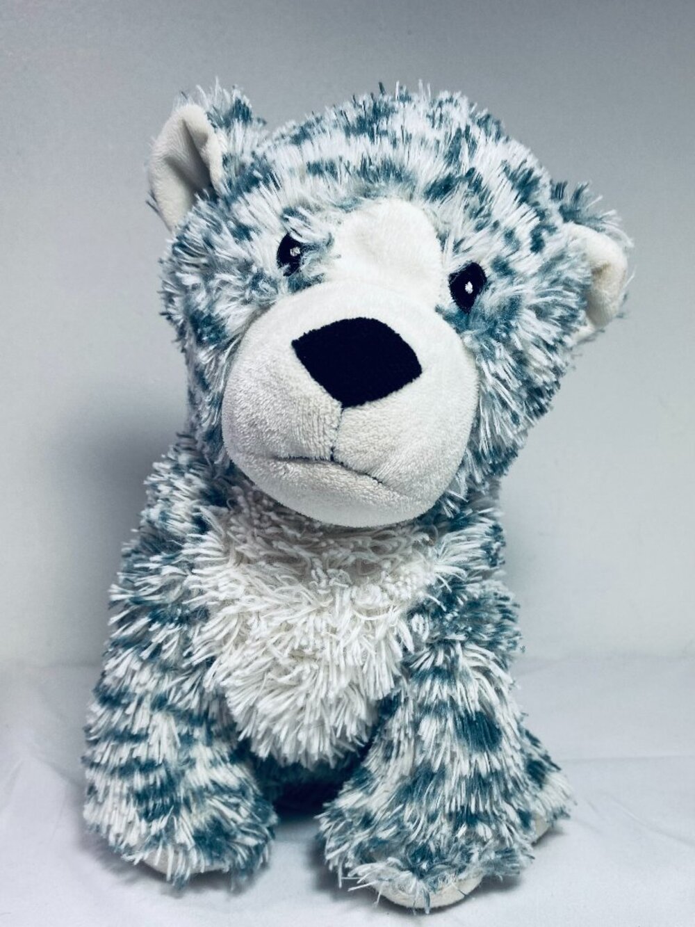 WARMIES Snow Leopard 12" Weighted Plush Microwaveable VGUC